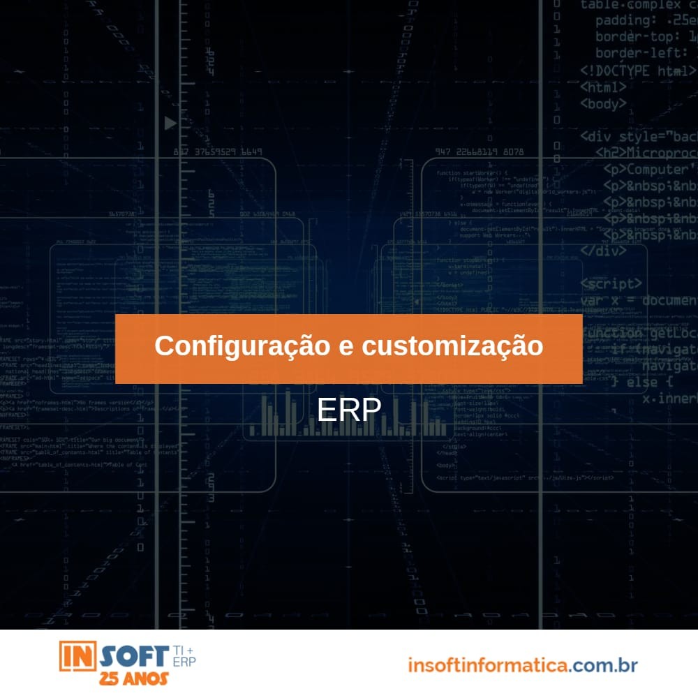 (ERP) Configuração e customização 17-07-2020